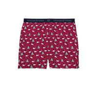 vineyard vines Men's Sankaty Boxers Shorts, Santa Whale Red, M