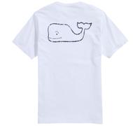 Vineyard Vines Men's Short-Sleeve Vintage Whale Pocket Tee T-Shirt, Black Shade, S