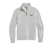 vineyard vines Women's Cotton Shep Shirt, Light Grey Heather, XL