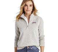 Vineyard Vines Women's Dreamcloth Relaxed Shep Shirt, Light Gray Heather, S