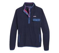 vineyard vines Women's Harbor Fleece 1/4 Zip Pullover Sweater, Nautical Navy, S