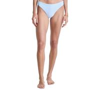 vineyard vines Women's Lowrise Bikini Bottom Seersucker, Vineyard Serenity Blue, S