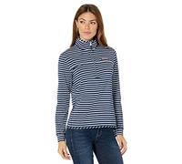 Vineyard Vines Women's Sankaty Shep Shirt, Navy Stripe, X-Large