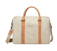 Vinga Men's Bosler Canvas 0.35L Laptop Bag in Beige Vinga Beige One Size