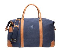Vinga Men's Bosler Canvas Duffle Bag in Navy Vinga Navy One Size