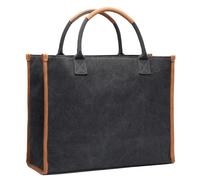 Vinga Men's Bosler Canvas Tote in Black Vinga Black One Size