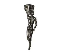 VINGAA Climber Sculpture, Climbing Man Wall Sculpture, Climbing Men Figures Wall Hanging, Modern Simplicity Resin Sculpture Creative Climbing, for Modern Wall Decor and Motivational Art