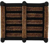 vingardium leviosa VL Door Mat 35x30cm - Boot Scraper Door Mats Outdoor with Rubber Backing and Coir Bristles - Compact Outdoor Mat for Dirt Control in Entryways, Garden, Patio or Porch (Pack of 1)