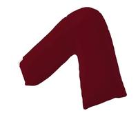 vingardium leviosa VL V Pillow with Pillowcase - Orthopedic V Shaped Pillows for Adults, Triangle Pillow for Neck, Back & Maternity Support (Burgundy, v pillow with case)