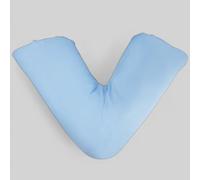 vingardium leviosa VL V Pillow with Pillowcase - Orthopedic V Shaped Pillows for Adults, Triangle Pillow for Neck, Back & Maternity Support (mint, pillow case only)