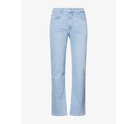 Vingt Quatre Mens Vingt Quatre Mid-Rise Straight-Leg Denim Jeans Ice Blue 36