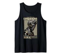 Vini Vidi Vici Romans Conquerors Streetwear Graphic Art Tank Top