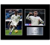 Vinicius Jr Vini Junior Football Player Madrid A4 Printed Signed Autograph Photo Display Mount Gift