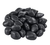 VINICS 2-3 Inch Large River Rocks for Landscaping, 20lbs Big Black Pebbles, Hand-Picked Premium Stones for Garden, Fish Tank, Flower Pots, Pathways and Backyard
