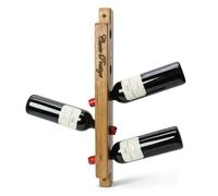 Vinikea Cuvee Prestige - 5 bottles - Solid oak - For wall mounting