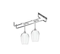 Vinikea Wine glass Hanger - Single row - Wall