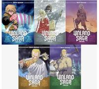 Vinland Saga Volume 1- 5 Collection 5 Books Set By (Series 1) Makoto Yukimura