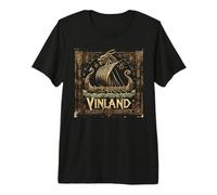 Vinland Viking Medieval Nordic America Premium T-Shirt