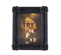 VINLIFE Vintage Picture Frames 5x7 Black Gothic Picture Frame for Tabletop and Wall Mount Antique Ornate Gallery Wall Art Home Decor