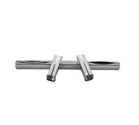 VINLIN 1 Piece 6.9mm Square X110mm Door Windows Handles Spindle and 2 Pieces Adapter Sleve 7mm to 8mm for Lever Handle Accessories Set