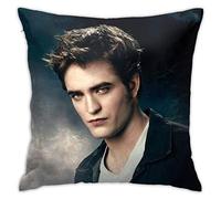 VinMea Edward Cullen The Twilight Saga Pillow Case Robert Pattinson Fashion Square Pillowcase Decor Throw Pillow Cover Cushion Case Home Decor,Square 18 X 18 Inches