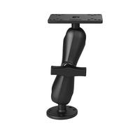 VINmounts Aluminum 1.5" Ball Helix 5/7 Fish Finder Mount,C Size Universal Marine Electronics Mount,Helix 7 Mounting Bracket for Kayak/Boat