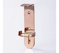 VINN DUNN Stainless Steel Wall Bracket Double for 300ml Amenity Bottles | Hand Wash Holder Bath and Shower, Body Wash, Hand Lotion Bottle (Warm Sunset Gold Single)
