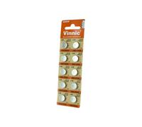 Vinnic 10 x Size LR43 V386 386 AG12 L1142 Alkaline Watch Battery