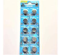 Vinnic 10 x Size LR44 V357 357 AG13 L1154 Alkaline Watch Battery