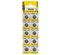 Vinnic AG13 LR44 L1154 °F Alkaline 1.5 V Pack of 30