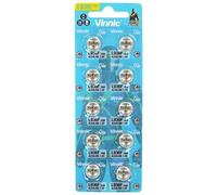 VINNIC BATTERY BOTON ALKALINE AG9 L936F LR45 BLISTER*10