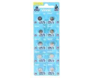 VINNIC BOTON ALKALINE AG5 L754F LR48 BLISTER BATTER*10