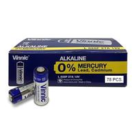 Vinnic Box of 78 Batteries Bulk 27A/L828F - Alkaline 12v