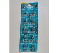 Vinnic L626-C10 AG4 Alkaline Coin Cell(10x)