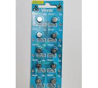 Vinnic L736-C10 AG3 Alkaline Coin Cell(10x)