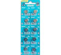 Vinnic L921 AG6 G6 LR69 Button Cell 1.5 V Pack of 10