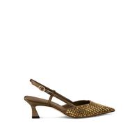 Vinnie Radiant Slingback 50 - female - Stuart Weitzman - Pumps - Yellow - 4 1/2 UK - Shoes 4 1/2 UK