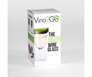 Vino2Go, The Ulitimate Outdoor Wine Glass - Green