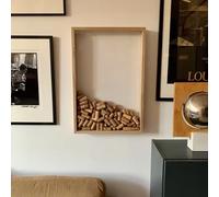 Vinobarto Corkframe - frame for wine corks - oak - with back plate