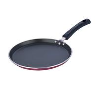 Vinod Dosa Griddle Tawa with Induction Base, 25cm, 10-Inch, Premium Quality | 100% Aluminum Non-Stick Crepe Pan With Anti-Scratch Coating; Flat Multi-Use Surface Great For Chilla And Roti
