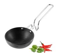 Vinod Hard Anodized Tadka Pan, Small, Black