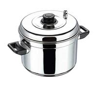 Vinod Induction Stainless Steel Multi Cooker with 4 Dhokla & 4 Idli Plates - 4 Tier