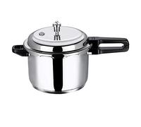 Vinod Pressure Cooker Stainless Steel, Outer Lid Induction Base Cooker,Indian, Sandwich Bottom, Cooking, Soups, and Rice Recipes, Quinoa (7 Litres)