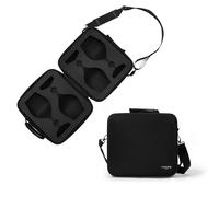 VINOPIE 2pcs Wine Glass Carrying Case Holder Carrier - Durable Travel Case with EVA Foam Inserts, Compatible with Riedel Veritas Series Glasses (Not Affiliated, Glasses Not Included)