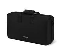 VINOPIE Classic Hybrid Essential - Wine Glass Travel Case for 4 Glasses | Woven Hardshell Carrier with Precision-Cut Multi-Fit EVA Foam Inserts. Fits Riedel. Glasses Not Included