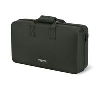 VINOPIE Classic Hybrid Essential - Wine Glass Travel Case for 4 Glasses | Woven Hardshell Carrier with Precision-Cut Multi-Fit EVA Foam Inserts. Fits Riedel. Glasses Not Included