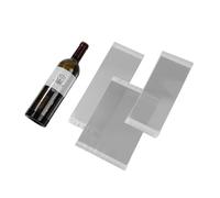VINOPIE Wine Label Protector Film - Edition Mix (50 pcs, 1.6 mil), Transparent Double-Sided Stickers for Wine Label Protection, Wedding & Celebration Gift