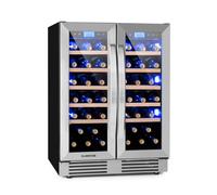 Vinovilla 42 Twin Built-In Duo Two-Zone Wine Fridge 126l 42 Bottles 3-Colour Glass