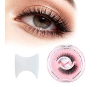 VINPAM False Eyelashes - Pre Glued Cluster Lashes Kit, Reusable Individual Eyelashes, Half Lashes & Lash Clusters for Natural Cat Eye Look (Z12)