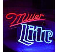 Vinray Millers Light Neon Signs for Wall Decor in Garage Bar Pub or Club,Handmade Dimmable Led Light for Home Bar and Man Cave Decor,Wall Art Lighting for Restaurant Easy Hanging